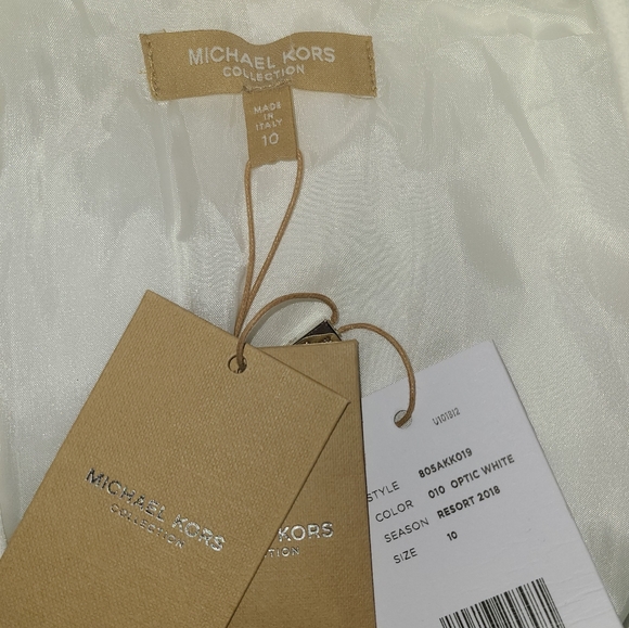 MICHAEL KORS WOMANs Double Breasted White Blazer NWT, Never worn - Picture 6 of 6